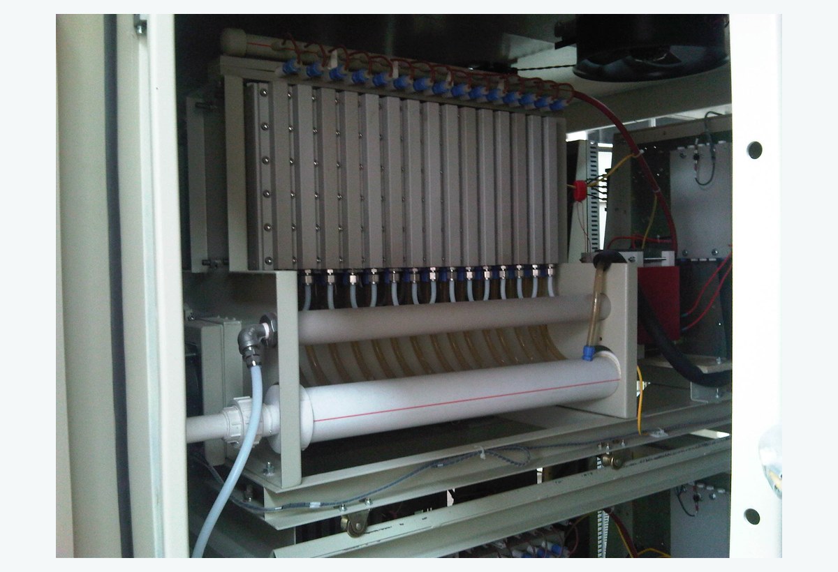 Large custom oxygen-fed ozone water treatment system